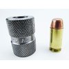 Los Pro Maximum Cartridge Gauges de Lyman son de acero inoxidable, ofrecen un agarre antideslizante y verifican la longitud y diámetro de tus municiones 45 ACP.