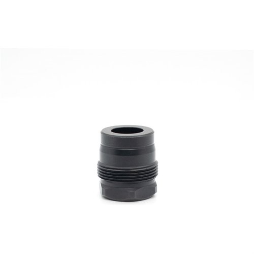 El MINI MUZZLE BRAKE ofrece compatibilidad con Atlas, Atlas XL y Plan B, con un acabado en Black Nitride y una dureza de 67 HRC. ¡Mejora tu precisión!