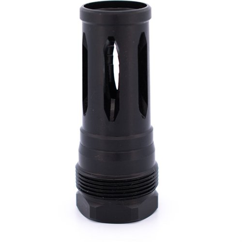 El R2 Flash Hider cuenta con un acabado Black Nitride, es compatible con montajes Plan B y ofrece un sellado más ajustado, ¡asegúrate de torquearlo correctamente!