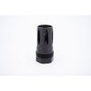 El R2S Flash Hider ofrece un acabado Black Nitride, compatibilidad con montajes Plan B y una instalación segura con torque adecuado para un sellado óptimo.
