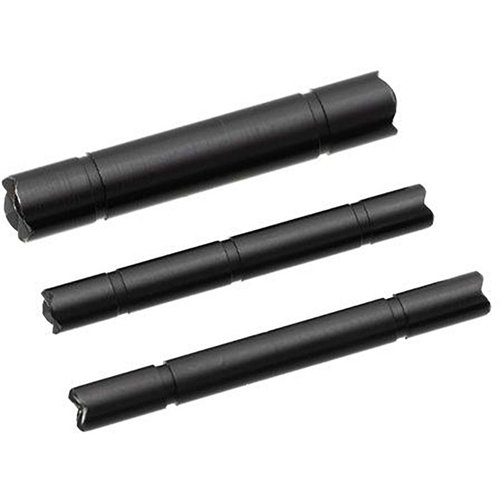 Mejora tu Springfield Armory Hellcat con estos takedown pins de acero inoxidable, diseño avanzado y acabados en negro o dorado para estilo y durabilidad.