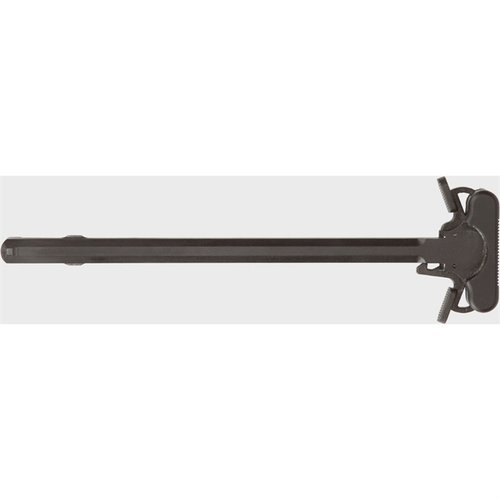 Mejora la ergonomía de tu SR-25 con el AMBIDEXTROUS 7.62MM CHARGING HANDLE de LMT DEFENSE, que incluye un latch táctico mejorado y reduce la tensión en los pines.
