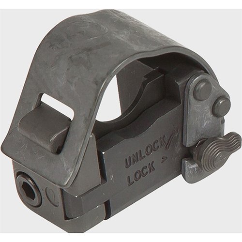 El M203 QD Mounting Bracket de LMT DEFENSE ofrece un montaje rápido y seguro para M203, eliminando la necesidad de ataduras y compatible solo con cañones de 14.5" y 16".