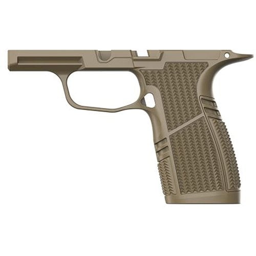Mejora tu SIG SAUER P365 con el Snub Nose Grip Module: diseño ergonómico, materiales duraderos y compatibilidad con holsters de 3.1" para un rendimiento óptimo.
