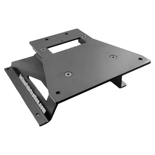 El Ultramount Micro de 4" es robusto, solo 4" de altura, ideal para espacios reducidos y compatible con placas de cambio rápido. Incluye patas y base.