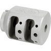 El ALPHA TANK BRAKE de Midwest Industries reduce el retroceso con su diseño de doble cámara, hecho de acero inoxidable 416 y con garantía de por vida.