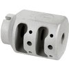 El ALPHA TANK BRAKE reduce el retroceso con su diseño de doble cámara, construido en acero inoxidable 416, con opciones de acabado y garantía de por vida.