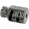 El ALPHA TANK BRAKE reduce al máximo el retroceso, está hecho de acero inoxidable 416 y tiene garantía de por vida. Disponible en acabado Blast o Black Nitride.