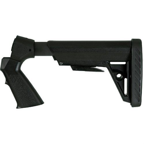 El SHOTFORCE GEN2 ofrece un agarre ergonómico, ajuste de longitud, absorción de retroceso y es resistente a temperaturas extremas, ideal para cualquier carga.