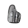 El OMNICARRY es un holster universal que se adapta a más de 300 pistolas, con retención superior y un ajuste cómodo gracias a su respaldo de espuma y malla.