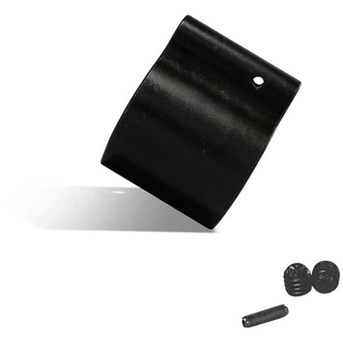 El gas block bajo perfil AR-15 .750 de KAK es duradero, fabricado en acero 4140, incluye tornillos de ajuste y un pasador para el tubo de gas.