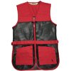El chaleco de tiro BOB ALLEN FULL MESH DUAL PAD es ligero, ventilado y ajustable, con bolsillos amplios y compatible con Insert-A-Pad. Ideal para tiradores diestros y zurdos.