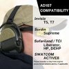 Mejora tu comodidad con los adaptadores de almohadillas de gel SIGHTLINES, perfectos para quienes usan gafas, con aislamiento de ruido y fácil instalación.