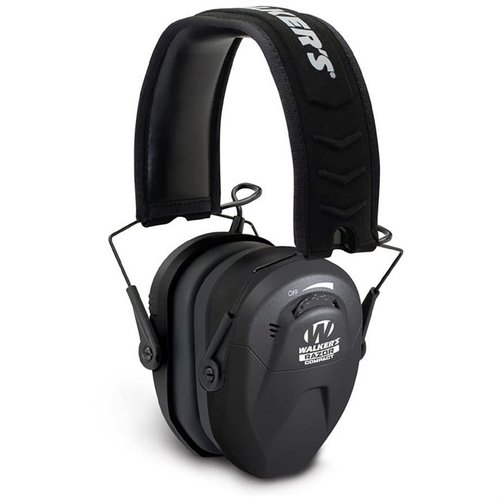 Los auriculares Razor son delgados y cómodos, ofrecen protección auditiva efectiva con compresión activada por sonido en 0.02 segundos, ideales para disparar todo el día.