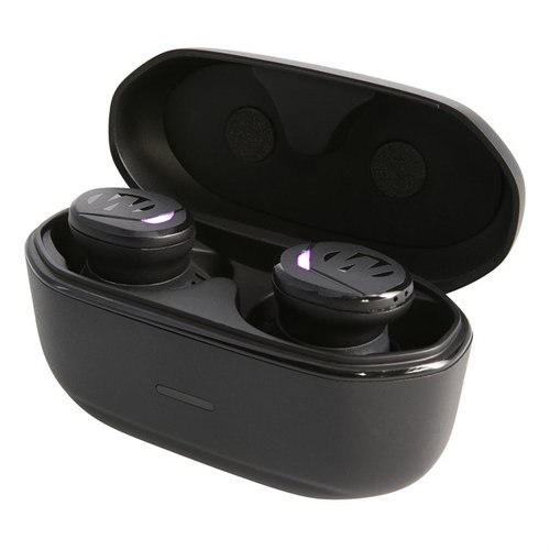 Los SUPPRESSOR RECHARGEABLE EAR BUDS ofrecen 24 dB de reducción de ruido, micrófonos direccionales, resistencia IP54 y 6 horas de autonomía por carga.