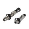El set de dies Redding Type S Match Bushing te permite un ajuste preciso del cuello del cartucho y cuenta con un micrómetro para una colocación exacta de la bala.
