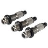 Los sets de dies Deluxe de Redding incluyen todo lo necesario para recargar: dies de tamaño completo, asiento y cuello, fabricados con acero de alta calidad.