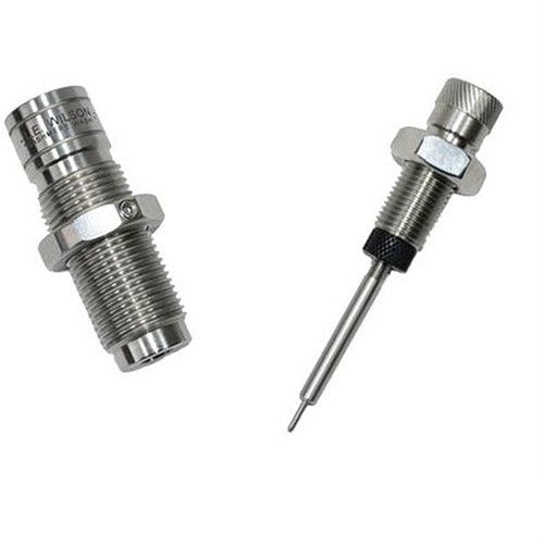 El Die de Sizing Full Length Bushing de L.E. Wilson te permite ajustar la tensión del cuello y el tamaño del cuerpo de la funda, todo en uno. ¡Precisión garantizada!
