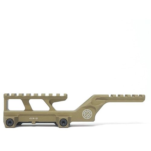 El HYDRA V2 ofrece un montaje dual para EOTECH® XPS, permitiendo una postura atlética y una mayor conciencia situacional gracias a su línea óptica elevada.