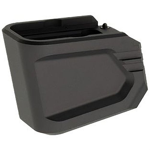 Aumenta la capacidad de tu Glock 19/23/26 en 5 balas de 9mm o 4 de .40, fácil instalación sin herramientas y construcción duradera de aluminio.