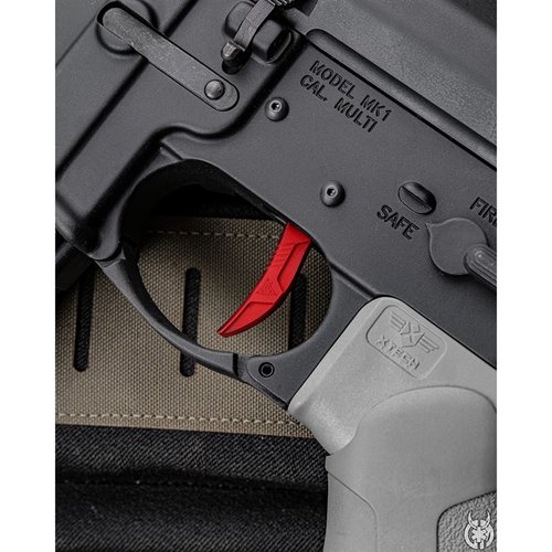 El disparador RISE Blitz ofrece velocidad, rendimiento y fiabilidad, con instalación fácil, sin juego, y un pull de 3.5 lbs, ideal para AR-15 y PCCs.