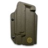 El X PRIORITY 1 OWB HOLSTER para SIG SAUER P320 con Surefire X300U ofrece retención ajustable, diseño abierto para cañones roscados y es compatible con ópticas.