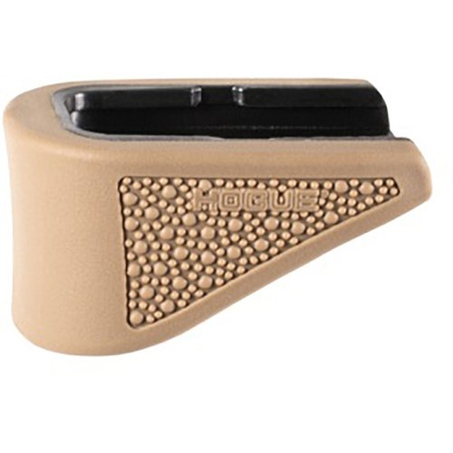 Mejora tu Glock 42 con el Hogue OverMolded Grip Extension Pad, que ofrece un agarre seguro, mayor comodidad y protección para el cargador durante recargas rápidas.