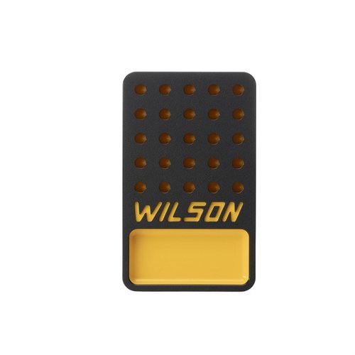 El plato de recarga L.E. Wilson de 25 rondas tiene capacidad para 25 cartuchos, incluye un cup para balas/primas y es de plástico HDPE duradero y fácil de identificar.