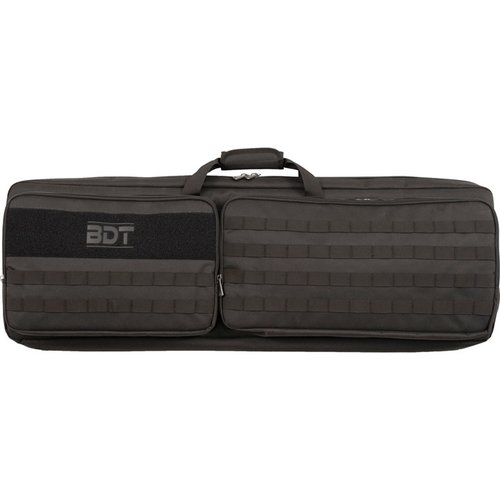 El estuche Bulldog Cases 52" Ultra-Lite es ligero, resistente y cuenta con un compartimento para supresores, ideal para rifles largos y transporte fácil.