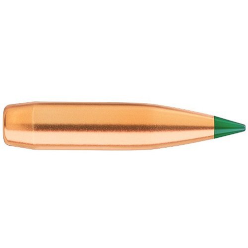 La TIPPED GAMEKING 30-06 (0.308") de SIERRA ofrece un ajuste perfecto, gran penetración, precisión y un rendimiento superior para caza de grandes animales.