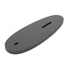 El RIFLE STOCK SPACER de KICK-EEZ, hecho de polímero negro duradero, permite un ajuste fácil y personalizable para la longitud de tiro, ideal para tus instalaciones.