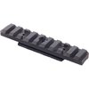 El rail modular AR-15 de J P ENTERPRISES te permite personalizar tu rifle con flexibilidad, montando accesorios en intervalos de 45°, hecho de aluminio 6061 T6.