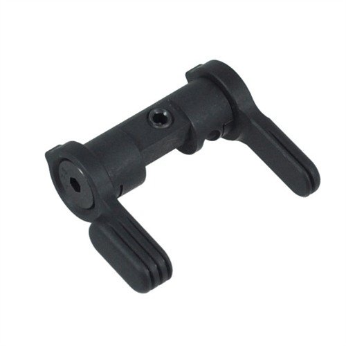 El selector de seguridad reversible y ajustable AR-15 de J P ENTERPRISES garantiza una instalación rápida y segura, sin dañar el gatillo y apto para tiradores zurdos.