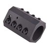 El bloque de gas ajustable AR-15/M16 permite personalizar el flujo de gas para un ciclo más suave, ideal para rifles de competición y caza.
