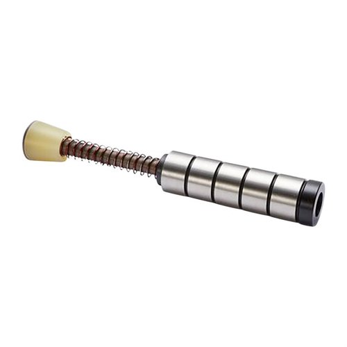 El 9MM GEN 2 Silent Captured Spring mejora el ciclo y reduce el retroceso en tu carabina 9mm, ofreciendo un disparo más suave y rápido para competiciones.