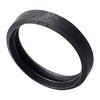 J P ENTERPRISES CRUSH WASHER 5/8"X24, .750OD, BLACK CARBON STEEL