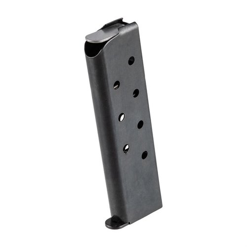 Mantén tu Colt Pocket .32 en perfecto estado con este cargador de 8 rondas, fabricado en EE. UU. con acero de alta calidad y garantizado para encajar y alimentar.