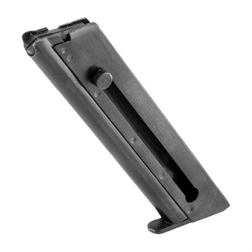 Mantén tu pistola obsoleta en funcionamiento con este cargador de alta calidad, 100% hecho en EE. UU., con acero, acabado azul mate y capacidad de 10 RDS.