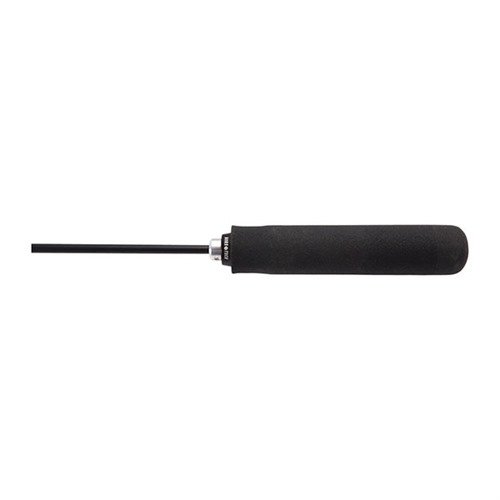 El BORE STIX, .22 CAL. 44" tiene un mango acolchado con 22 rodamientos para una rotación fácil, limpiando sin rayar y con recubrimiento epoxy resistente a solventes.