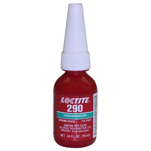 El LOCTITE® #290 Threadlocker verde de media-alta resistencia asegura tornillos preensamblados, resiste vibraciones y permite desmontaje fácil con herramientas estándar.