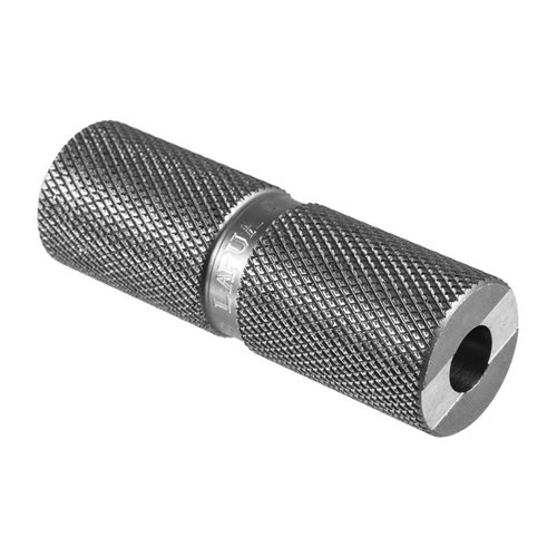 Asegúrate de la seguridad y precisión en tus recargas con el gauge de longitud/espacio de cabezal Lyman para .338 Lapua; verifica fácilmente el headspace.
