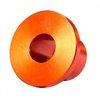 Los bushings de Lyman son de carga a resorte, permiten un corte suave y eliminan la necesidad de pilotos, ideal para recortar brass de manera rápida y limpia.
