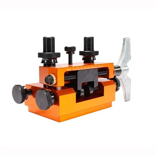 El AccuSight de Lyman es la herramienta perfecta para ajustar, instalar o quitar miras de pistola, con un diseño de aluminio CNC y ajuste de altura y viento preciso.
