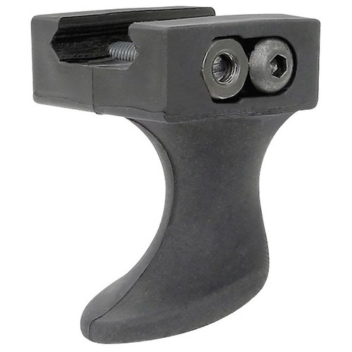 Con el AR-15 ERGO Picatinny Handstop, tendrás colocación rápida y precisa de la mano en raíl, mejorando el control y la estabilidad en cada disparo.
