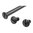 MARBLE ARMS UBERTI 1885 BPCR TANG SIGHT SCREW SET .595" BLACK