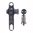MARBLE ARMS BROWNING 1885 TANG  IMPROVED PEEP LOW HEIGHT POST BLACK