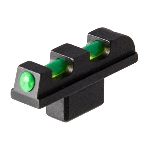 Los miras frontales de fibra óptica Marble Arms Cobra/Python facilitan apuntar y mantener el objetivo con su gran visibilidad, disponibles en naranja o verde.