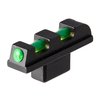 Los miras frontales de fibra óptica Marble Arms Cobra/Python facilitan apuntar y mantener el objetivo con su gran visibilidad, disponibles en naranja o verde.