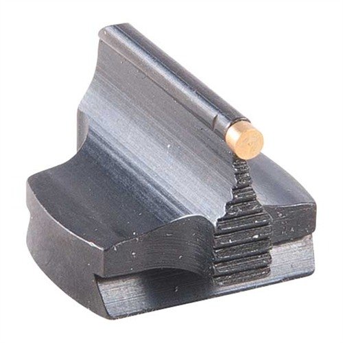Descubre la precisión de las miras frontales de acero de Marble Arms, perfectas para rifles, con un diseño elegante y opciones de bead en oro y polímero.
