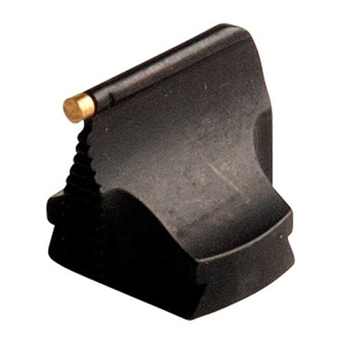 Descubre la mira delantera RIFLE BARREL MOUNTED 1/16" 57-W, fabricada en acero pulido, perfecta para rifles, con un diseño elegante y opciones de bead en oro.
